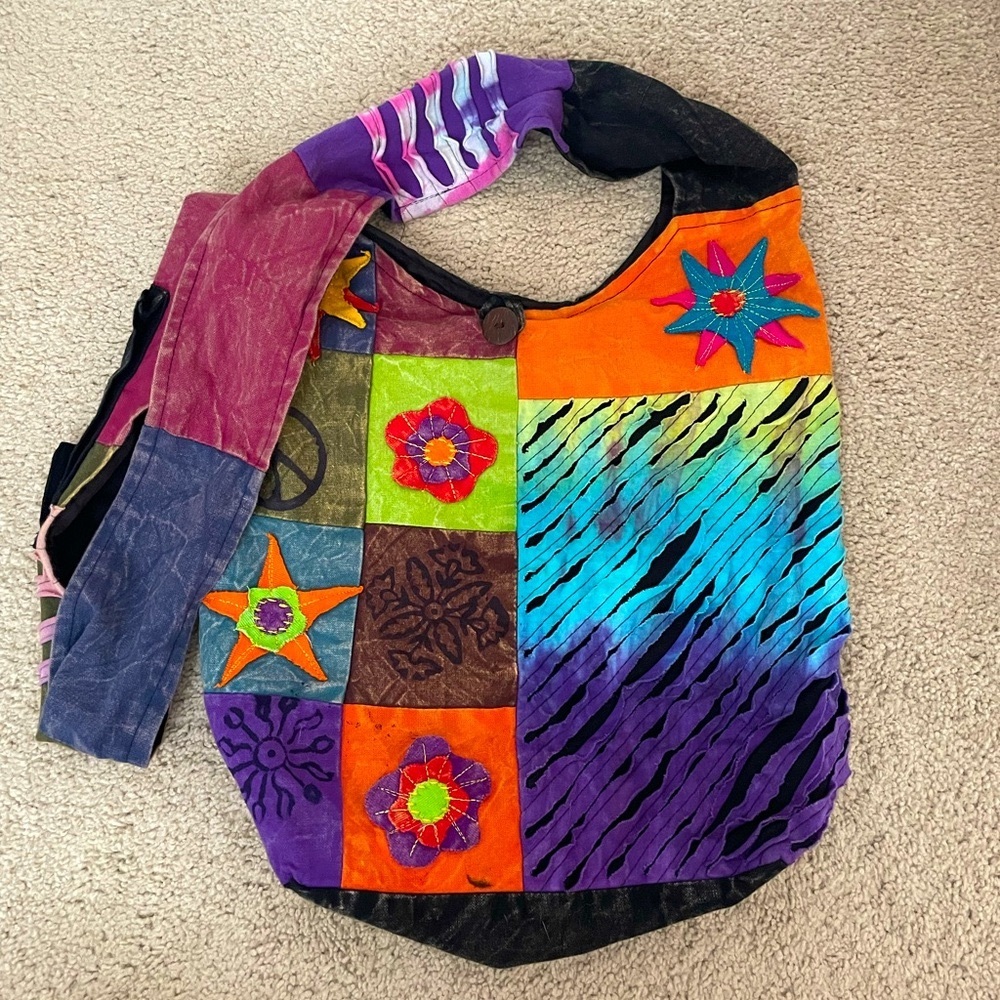 ☮️ Hippie Boho Patchwork Bag ☮️